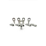 maasco (5 ADET) 10 Mm² Skp-sıkmalı Kablo Pabucu M8 (ELEKTORLİTİK BAKIR) St-10-m8