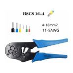 Maasco Hsc8 16-4 (4 Koşeli Yüksük Sıkma Pensesi 4-16 Mm2 Arası)