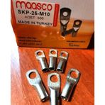 Maasco Sıkmalı Kablo Pabucu -Skp- 25 M10 Kabloya Göre (100 Adet)
