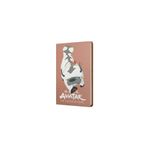 Mabbels Avatar Appa Ve Aang Sert Kapak Butik Defter Puce Rengi 80 Yaprak 15 X 21
