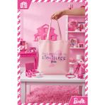 Mabbels Barbie Girl - Bez Omuz Çantası Gabardin Pembe