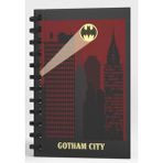 Mabbels Batman Gotham City Spiralli Defter Siyah Çizgili