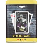 Mabbels Batman İskambil Kağıdı Metal Kutuda 54 Parça Joker Kartlarıyla Eğlenceli Oyun Seti