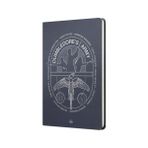 Mabbels DFT-388012 Harry Potter Dumbledors Army Sert Kapak Lacivert 80 Yaprak Çizgili 15x21 cm Butik Not Defteri