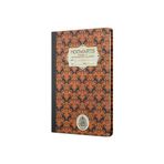 Mabbels DFT-388180 Harry Potter Hogwarts Hafflepuf Sert Kapak Kahverengi 80 Yaprak Çizgisiz 15x21 cm Butik Not Defteri