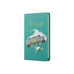Mabbels DFT-388364 Rick and Morty Sert Kapak Lastikli Turkuaz 80 Yaprak Çizgisiz 9x14 cm Mini Not Defteri