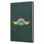 Mabbels Friends Central Perk Sert Kapak Butik Defter Yeşil 80 Yaprak 15 x 21