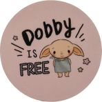 Mabbels Harry Potter Dobby Is Free Bardak Altlığı