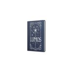 Mabbels Harry Potter Lumos Sert Kapak Butik Defter Lacivert Çizgili 80 Yaprak