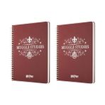 Mabbels Harry Potter Muggle Studies Butik Defter Kareli 96 Yaprak 2 Adet 17X24