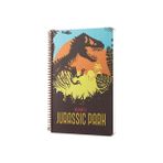 Mabbels Jurassic Park Welcome To Spiralli Defter Kahverengi