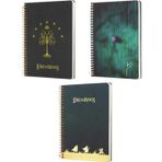 Mabbels Lord Of The Rings (YÜZÜKLERİN EFENDİSİ) Defter Seti Çizgili 96 Yaprak 17x24