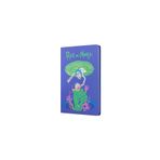 Mabbels Rick and Morty Sert Kapak Mor Butik Defter