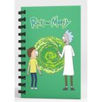 Mabbels Rick And Morty Spiralli Defter Yeşil