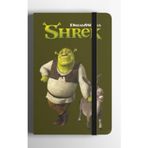 Mabbels Shrek Sert Kapak Lastikli Mini Defter Siyah 95 Yaprak Çizgisiz 9x14cm Dft