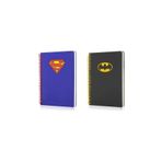 Mabbels Superman Butik Defter Çizgili 96 Yaprak 17X24 + Batman Butik Defter Çizgili 96 Yaprak 24X17
