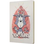 Mabbels Tom and Jerry Sert Kapak Krem Butik Defter