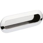 Mabelme 128 mm Krom Renkli Gömme Kulp - 1BW-Beyaz - Ahşap