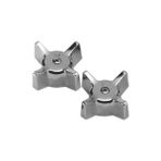 Mabelme 88090 Gerber Metal Çapraz Stil Musluk Kolu - Option-1