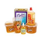 Mabelme Alavan Grin Ekolojik Arap Sabunu, 16 kg Organik Jel Sabun, Ayçiçeği Yağı Özlü Doğal Sıvı Sabun (Teneke) - Option-1