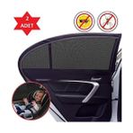 Mabelme Ankaflex-2 Adet Araba Yan Pencere Güneşlik Bebek Için Araç Perde Oto Makam Seyahat Perdesi Cibinlik - 0 - Siyah - Option-1