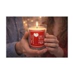 Mabelme Charmlab Candle – The Koleksiyonu & Spice Sandal Kokulu Cam Bardak Mum, 135 G, Şık Hediye Kutulu, Sevgililer Günü & Doğum Günü Için Özel Tasarım Mum - Option-1