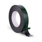 Mabelme Çift Taraflı Köpük Bant Eva Montaj Bandı Siyah 24 mm x 10 Metre - Option-1