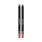 Mabelme Lips Lipliner NO:540 - Ruj 2li Paket - Siyah