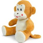 Mabelme Özgüner Oyuncak Ofis Hediyesi Kuzu 20-25 cm Figürlü Pelüş Ayıcık, 20 Cm,sevgiliye Hediye (Maymun) - Ahşap