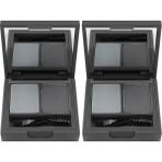 Mabelme Şekillendirici, Belirginleştirici Gri Kaş Sabitleme Farı-Perfect Fix Brow 704 Gray (2 Paketi) - 0-Siyah