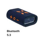 Mabelme Smart Bluetooth Kablosuz Su Geçirmez Ipx7 Rgb Tws Hoparlör (Lacivert-Turuncu) X6703 - 01-Siyah
