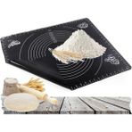 Mabelme Store Buffer® Silikon Çok Amaçlı Geniş Hamur Matı Hamur Açma Matı 40*50 cm