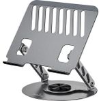 Mabelme Store Macbook ve Laptop Standı 360 Derece Dönebilen Boyutu Ayarlanabilir Alüminyum Alaşım Ergonomik Tasarım Bilgisayar Tutucu (Bilgisayar Standı) - 1 GB