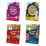 Mabelme Store Okul Öncesi Aktivite Seti 4-6 Yaş (4 Kitap)
