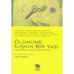 Mabelme Store Ölümüme Ilişkin Bir Yazı/hint-Pakistan Edebiyatından Öyküler