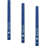 Mabelme Uzun Süre Kalıcı, Suya Dayanıklı ve Yumuşak Uçlu Lacivert Göz Kalemi - Inkliner Eyeliner Cobalt Blue (3 Paketi)