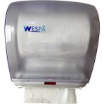 Mabelme Wespa Kağıt Havlu Dispenseri, Gri Plastik, Duvar Montajlı, Profesyonel Banyo ve Tuvalet Için - Ahşap