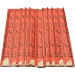 Mabeyn 10 Çift Chopstick (Yemek Çubuğu) 24 cm | Uzakdoğu Mutfağı Için | Sushi & Noodle Uyumlu | Dayanıklı ve Hafif - 01P-Pembe