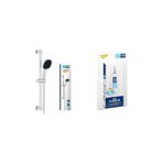 Mabeyn 110 Sürgülü Duş Seti + 2 Adet Quickglue Banyo Ürünleri Yapıştırıcı Seti - 1 lt