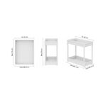 Mabeyn 2 Katlı Banyo ve Mutfak Tezgah Üstü Düzenleyici Raf – Çok Amaçlı Plastik Organizer, Baharatlık, Kozmetik ve Deterjan Standı – Suya Dayanıklı Modüler Tasarım – - Option-1 - Adaçayı Yeşili