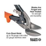 Mabeyn 2401R Sağ Kesme Ofset Snips, Hassas Sac Kesme Için Dövme Bıçaklı Havacılık Kalay Snips - Option-1