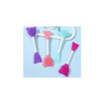 Mabeyn 3 In 1 Ayıcık Silikon Maske Sürme Peeling ve Temizleme Firçası Silikon Maske Spatulası - 000-Siyah
