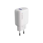 Mabeyn 33W Yüsek Hızlı Şarj Adaptörü, Type-C, Pd ve Quickcharge Destekli, Pd/pss Teknolojisi Destekli, Tüm Cihazlara Uyumlu Akıllı Çip, Akım Korumalı, 3 Kata Kadar Güçlü Şarj, Beyaz (XC4021) - 001-Renkli
