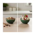 Mabeyn 3'lü Rustik Seramik Kase Seti, Krem Benekli Tasarım Çerezlik ve Kahvaltılık, Çok Amaçlı Derin Sosluk Takımı, Modern Çiftlik Evi Tarzı Dekoratif Stoneware Sunum Kaseleri - Option-1 - 0 - Siyah - 1 Adet