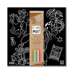 Mabeyn Akademi Çocuk Mat (Tebeşirli) Vahşi Batı - 1BW-Beyaz - 0,60 x 19 x 29 cm