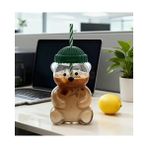 Mabeyn Bearista Pipetli Bardak/tumbler (Cam) - Option-1 - 0 - Siyah