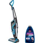 Mabeyn Crosswave, 3'ü 1 Arada Yüksek Vakumlu Süpürme ve Silme Makinesi 17132, Siyah/mavi, Süpürme, Silme ve Kurulama, Sert Zeminleri ve Halıları Temizler - 1BW-Beyaz - Option-1