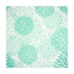 Mabeyn Dıı Buzdolabı & Raf Astar Koleksiyonu Yapışkan Olmaz, Kesilmiş, Makinede Yıkanabilir, 12X20, Aqua Dahlia, 2 Adet - 1 lt
