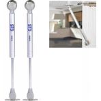 Mabeyn Dolap Amortisörü, Dolap Kapak Pistonu Mutfak Dolabı Kapağı (100N(27CM)2ADET) - 001-Renkli - Option-1
