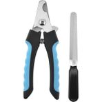 Mabeyn Evcil Hayvanlar Için Tırnak Makası ve Törpü Seti, Manikür Seti, Ergonomik Tasarım, Güvenli ve Hassas Kesim - 0 - Siyah